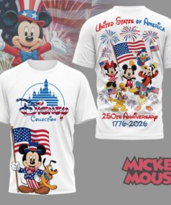 Premium Mickey 250 Years Of America 3D Apparel
