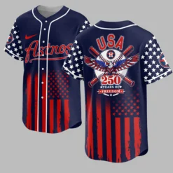 Houston Astros USA 250 Patriotic Jersey