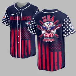 Toronto Blue Jays USA 250 Patriotic Jersey