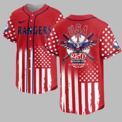 Texas Rangers USA 250 Patriotic Jersey