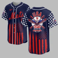 New York Mets USA 250 Patriotic Jersey