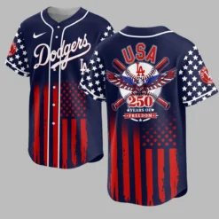 Los Angeles Dodgers USA 250 Patriotic Jersey