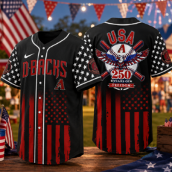Arizona Diamondbacks USA 250 Patriotic Jersey