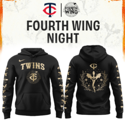 Minnesota Twins Fourth Wings Night Hoodie