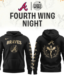 Atlanta Braves Fourth Wings Night Hoodie