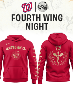 Washington Nationals Fourth Wings Night Hoodie