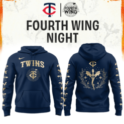 Minnesota Twins Fourth Wings Night Hoodie