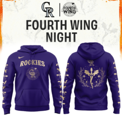Colorado Rockies Fourth Wings Night Hoodie