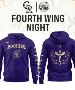 Colorado Rockies Fourth Wings Night Hoodie