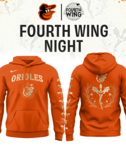 Baltimore Orioles Fourth Wings Night Hoodie