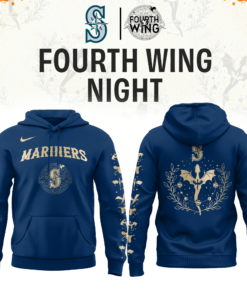 Seattle Mariners Fourth Wings Night Hoodie