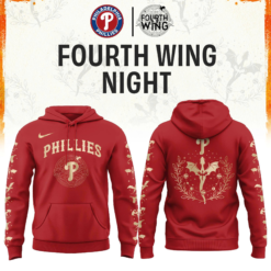 Philadelphia Phillies Fourth Wings Night Hoodie