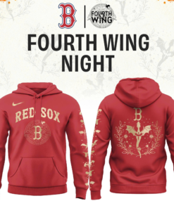 Boston Red Sox Fourth Wings Night Hoodie