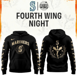 Seattle Mariners Fourth Wings Night Hoodie