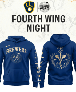 Milwaukee Brewers Fourth Wings Night Hoodie