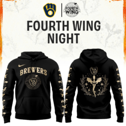 Milwaukee Brewers Fourth Wings Night Hoodie