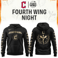 Cleveland Guardians Fourth Wings Night Hoodie
