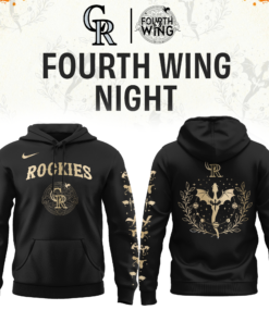 Colorado Rockies Fourth Wings Night Hoodie