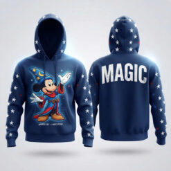 Mickey Magic USA 250 Hoodie - Zip - T-Shirt D8