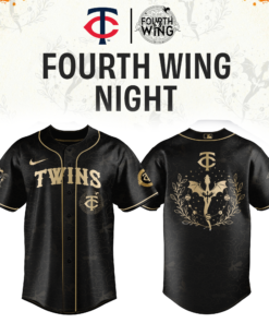 Minnesota Twins Fourth Wings Night Jersey