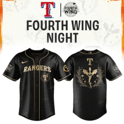 Texas Rangers Fourth Wings Night Jersey