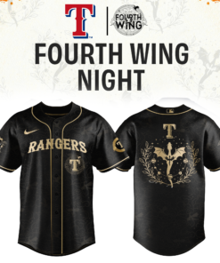 Texas Rangers Fourth Wings Night Jersey