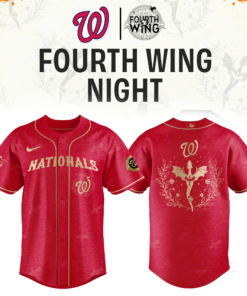 Washington Nationals Fourth Wings Night Jersey