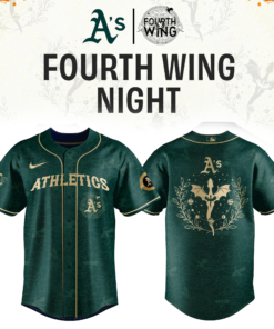 Athletics Fourth Wings Night Jersey