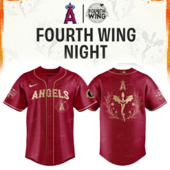 Los Angeles Angels Fourth Wings Night Jersey