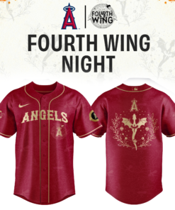 Los Angeles Angels Fourth Wings Night Jersey