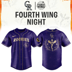 Colorado Rockies Fourth Wings Night Jersey