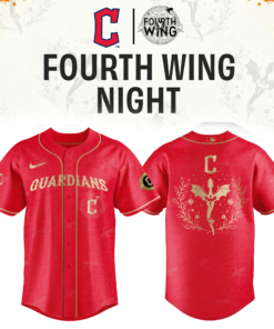 Cleveland Guardians Fourth Wings Night Jersey