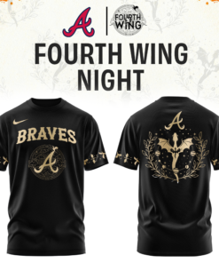 Atlanta Braves Fourth Wings Night Tshirt