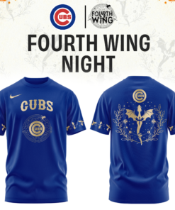 Chicago Cubs Fourth Wings Night Tshirt