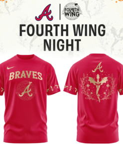 Atlanta Braves Fourth Wings Night Tshirt
