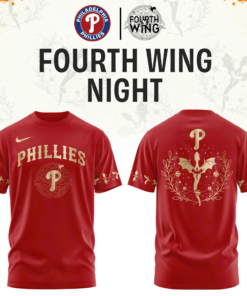 Philadelphia Phillies Fourth Wings Night Tshirt