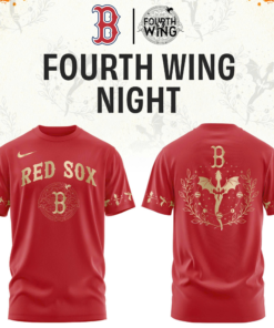 Boston Red Sox Fourth Wings Night Tshirt