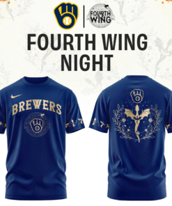 Milwaukee Brewers Fourth Wings Night Tshirt