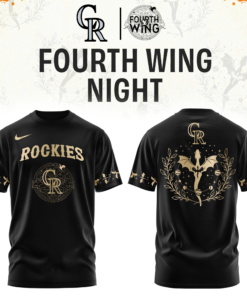 Colorado Rockies Fourth Wings Night Tshirt
