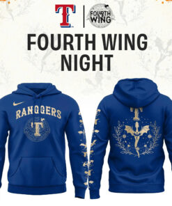Texas Rangers Fourth Wings Night Hoodie