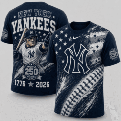 New York Yankees 250 Years Of Freedom Exclusive T-shirt