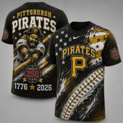 Pittsburgh Pirates 250 Years Of Freedom Exclusive T-shirt