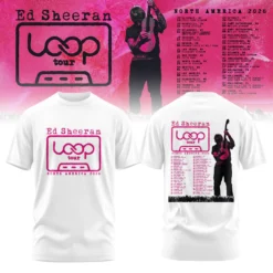 Ed “North American Loop Tour 2026” 🎸➕✖️➗ Shirt D6