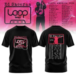 Ed “North American Loop Tour 2026” 🎸➕✖️➗ Shirt D7