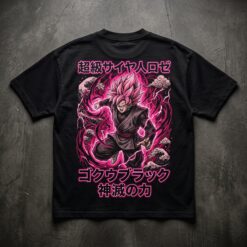 "Divine Judgment" Neon Pink Ink-Brush Heavyweight Tee