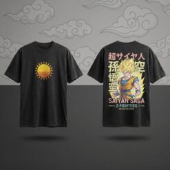 "Z-Fighters Legacy" Vintage Bootleg Graphic Tee