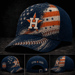 Houston Astros 250 Years Of Freedom Exclusive Baseball Cap