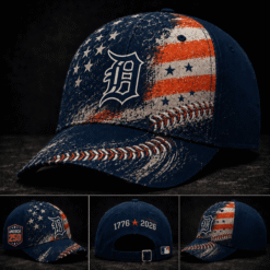 Detroit Tigers 250 Years Of Freedom Exclusive Baseball Cap
