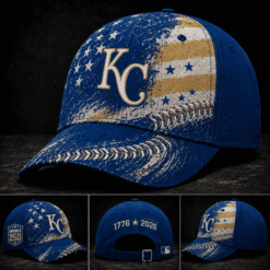 Kansas City Royals 250 Years Of Freedom Exclusive Baseball Cap