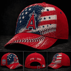 Los Angeles Angels 250 Years Of Freedom Exclusive Baseball Cap